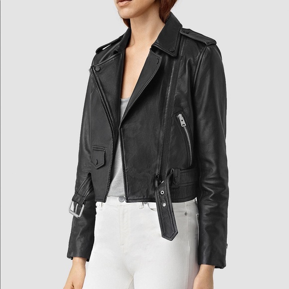 All Saints Jackets & Blazers - All Saints Baron leather jacket